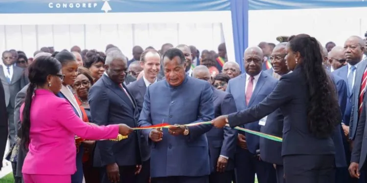 Le Président Denis Sassou-Nguesso inaugure l'Hôpital de Référence « Ibara Mbembe » à Ollombo